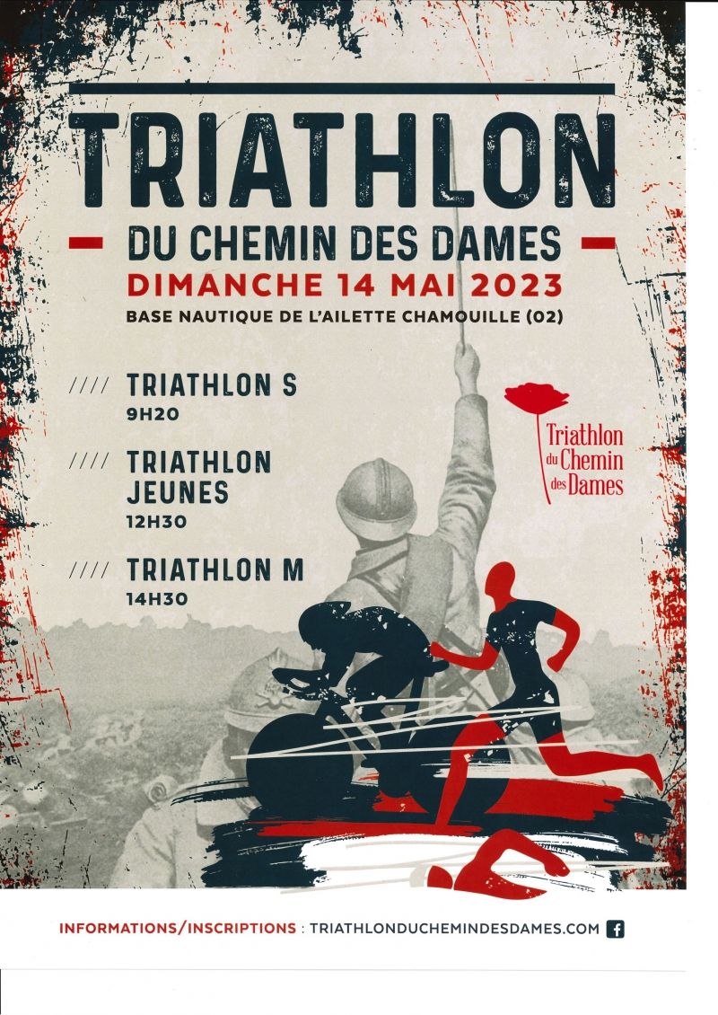 affiche triathlon 2023